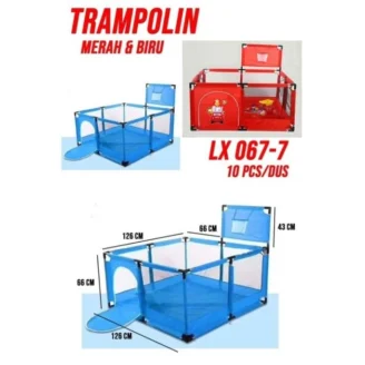 Trampolin / Keranjang Mandi Bola Mainan Tenda anak SPEEDS 067 - 7