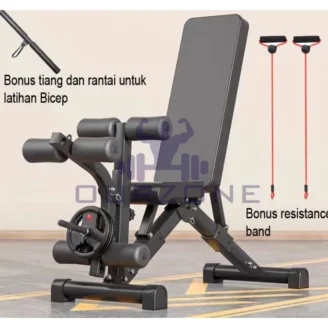 Adjustable Kursi Fitness Bangku Sit Up Multifungsi Gym Bench