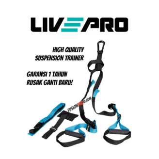 Suspension Trainer Gym TRX Training Kit Fitnes Fitness Livepro
