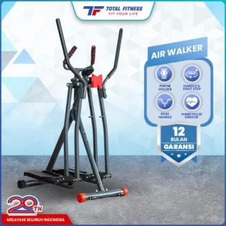 TOTAL FITNESS Airwalker Alat Fitness Olahraga Alat Kesehatan