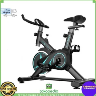 Alat Fitness Sepeda Statis Elliptical Bike Trainer Stationary Cycling