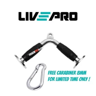 Tricep Press Down V Bar Triceps Handle Bar Gym Fitnes Fitness Livepro