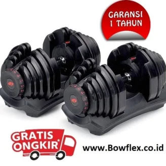 Bowflex SelectTech 1090i Dumbell/Barbel/Homegym/Fitness (sepasang)
