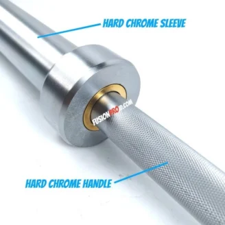 Stick Barbel Lurus Straight 1000lbs 20kg 5Cm 2.2M Olympic Bar Fusion