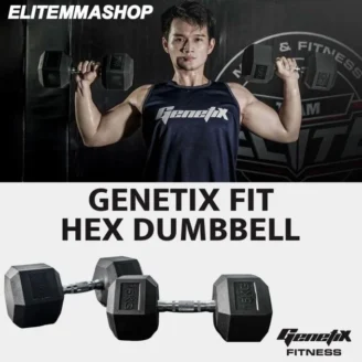 GENETIX FIT HEX Dumbbell 10KG (Pair)