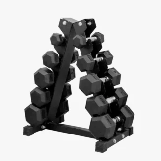 1 Set Dumbell Hexa 2-10 + Dumbbell Rack Vertical Fitness