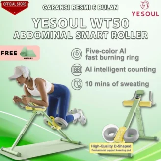 Yesoul WT50 Abs Smart Roller Abdominal Alat Gym