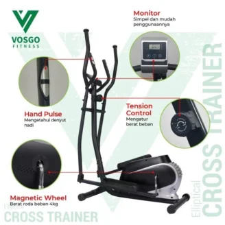 Alat Fitness Elliptical Crosstrainer Everest Elliptical Bike Vosgo